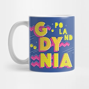 Retro 90s Gdynia, Poland Mug